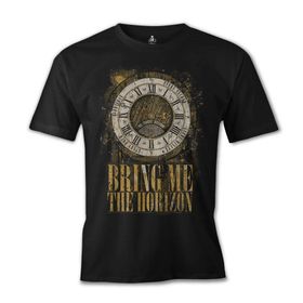 Lord T-Shirt Bring me the Horizon - Clock Siyah Erkek T-shirt