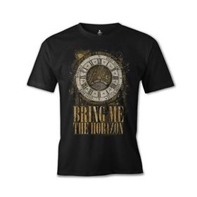 Lord T-Shirt Bring me the Horizon - Clock Siyah Erkek T-shirt