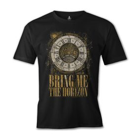 Lord T-Shirt Bring me the Horizon - Clock Siyah Erkek T-shirt