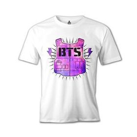 Lord T-Shirt BTS - Logo 3 Beyaz Erkek T-shirt
