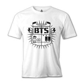 Lord T-Shirt BTS Logo Beyaz Erkek T-shirt