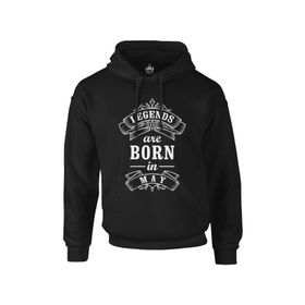 Lord T-Shirt Burç - Born in May Legends Siyah Erkek T-shirt