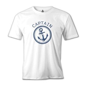 Lord T-Shirt Captain Daddy - Archor Beyaz Erkek T-shirt