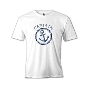Lord T-Shirt Captain Daddy - Archor Beyaz Erkek T-shirt