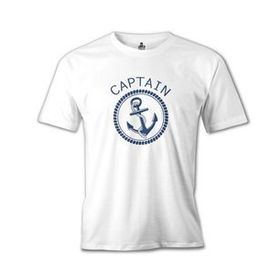 Lord T-Shirt Captain Daddy - Archor Beyaz Erkek T-shirt