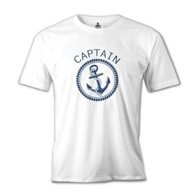 Lord T-Shirt Captain Daddy - Archor Beyaz Erkek T-shirt
