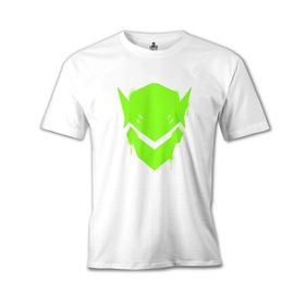 Lord T-Shirt ÇB-875 Beyaz Overwatch Genji Logo Erkek Çocuk T-shirt
