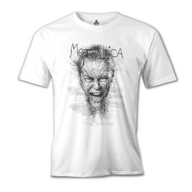 Lord T-Shirt ÇB-886 Beyaz Metallica Enter Sandman Erkek Çocuk T-shirt