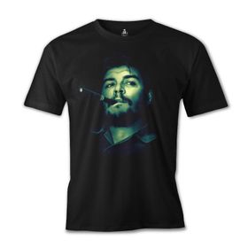Lord T-Shirt Che Guevara - Smoke 2 Siyah Erkek T-shirt
