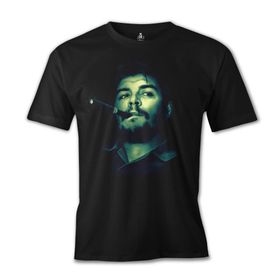 Lord T-Shirt Che Guevara - Smoke 2 Siyah Erkek T-shirt