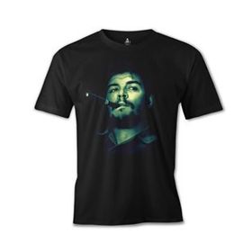 Lord T-Shirt Che Guevara - Smoke 2 Siyah Erkek T-shirt