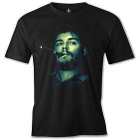 Lord T-Shirt Che Guevara - Smoke 2 Siyah Erkek T-shirt