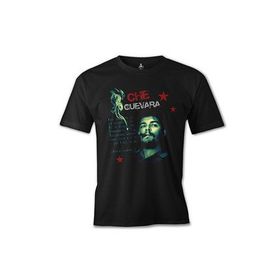 Lord T-Shirt Che Guevara - Smoke Siyah Erkek T-shirt
