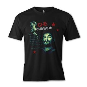 Lord T-Shirt Che Guevara - Smoke Siyah Erkek T-shirt