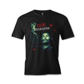 Lord T-Shirt Che Guevara - Smoke Siyah Erkek T-shirt