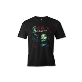 Lord T-Shirt Che Guevara - Smoke Siyah Erkek T-shirt