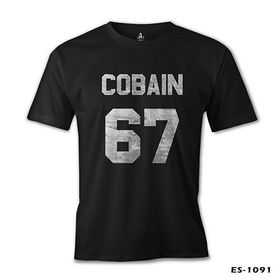 Lord T-Shirt CS-1091 Siyah Kurt Cobain 67 Erkek Çocuk T-shirt