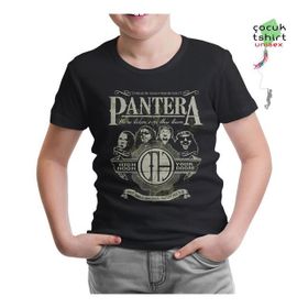 Lord T-Shirt CS-1181 Siyah Pantera High Noon Erkek Çocuk T-shirt