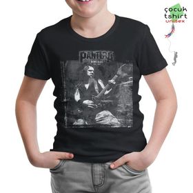 Lord T-Shirt CS-1184 Siyah Pantera Dimebag Scratch Erkek Çocuk T-shirt