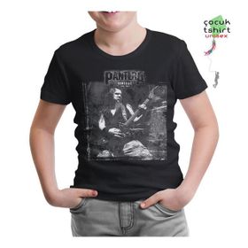 Lord T-Shirt CS-1184 Siyah Pantera Dimebag Scratch Erkek Çocuk T-shirt