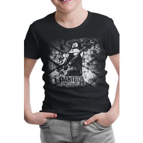 Lord T-Shirt CS-1185 Siyah Pantera Dimebag Rocks Erkek Çocuk T-shirt