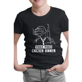 Lord T-Shirt CS-1359 Siyah Pubg Winner Erkek Çocuk T-shirt