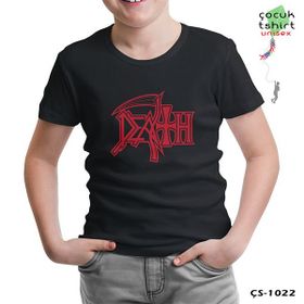Lord T-Shirt CS-834 Siyah Death Logo 2 Erkek Çocuk T-shirt