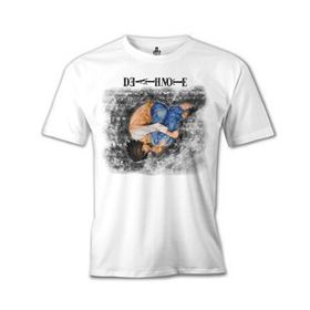 Lord T-Shirt Death Note - Upside Down Beyaz Erkek T-shirt