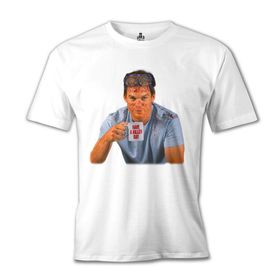 Lord T-Shirt Dexter - Killer Day Beyaz Erkek T-shirt