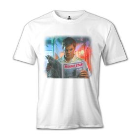 Lord T-Shirt Dexter - Miami Star Beyaz Erkek T-shirt