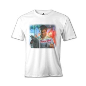 Lord T-Shirt Dexter - Miami Star Beyaz Erkek T-shirt