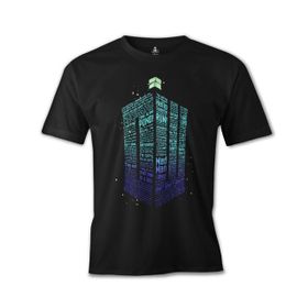 Lord T-Shirt Doctor Who - Bow Ties Siyah Erkek T-shirt