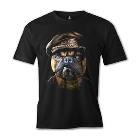 Lord T-Shirt Dog the Police Siyah Erkek T-shirt