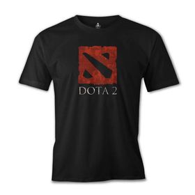 Lord T-Shirt Dota 2 - Logo2 Siyah Erkek T-shirt
