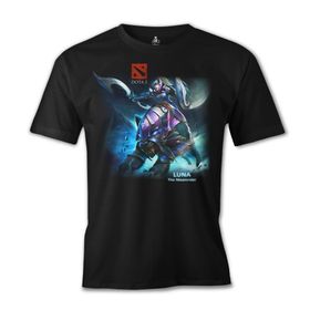 Lord T-Shirt Dota 2 - Luna Siyah Erkek T-shirt