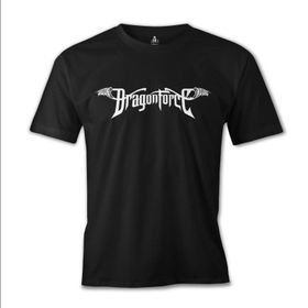 Lord T-Shirt DragonForce - Logo Siyah Erkek T-shirt