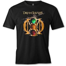 Lord T-Shirt Dream Theater - Chaos Lights Siyah Erkek T-shirt
