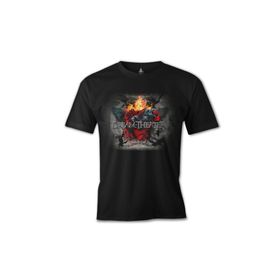 Lord T-Shirt Dream Theater - Fire Wings Siyah Erkek T-shirt