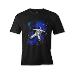 Lord T-Shirt Dreams in Space Siyah Erkek T-shirt