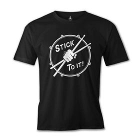 Lord T-Shirt Drummer - Stick To It Siyah Erkek T-shirt