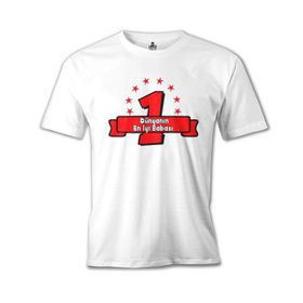 Lord T-Shirt Dünyanın En Iyi Babası Beyaz Erkek T-Shirt