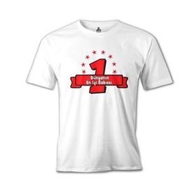 Lord T-Shirt Dünyanın En Iyi Babası Beyaz Erkek T-Shirt