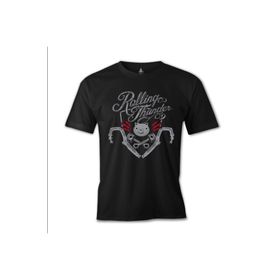 Lord T-Shirt ES-1005 Siyah Rolling Thunder Erkek T-shirt