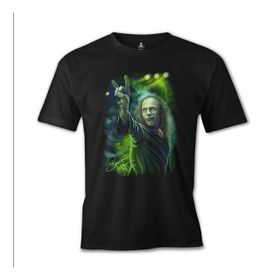 Lord T-Shirt ES-1007 Siyah Ronnie James Dio Erkek T-shirt