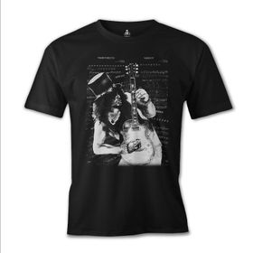 Lord T-Shirt ES-1025 Siyah Slash You're Crazy Erkek T-shirt