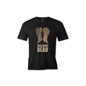 Lord T-Shirt ES-1026 Siyah The Walking Dead Wings Erkek T-shirt