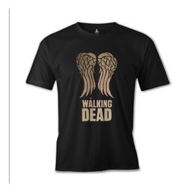 Lord T-Shirt ES-1026 Siyah The Walking Dead Wings Erkek T-shirt