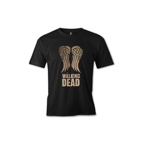 Lord T-Shirt ES-1026 Siyah The Walking Dead Wings Erkek T-shirt