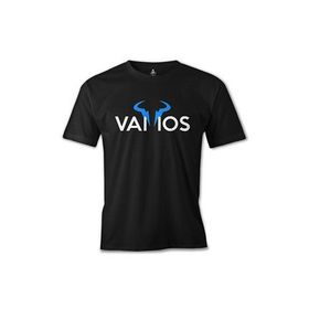 Lord T-Shirt ES-1060 Siyah Tenis Vamos Erkek T-shirt