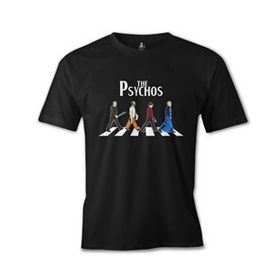 Lord T-Shirt ES-1092 Siyah The Psychos Erkek T-shirt